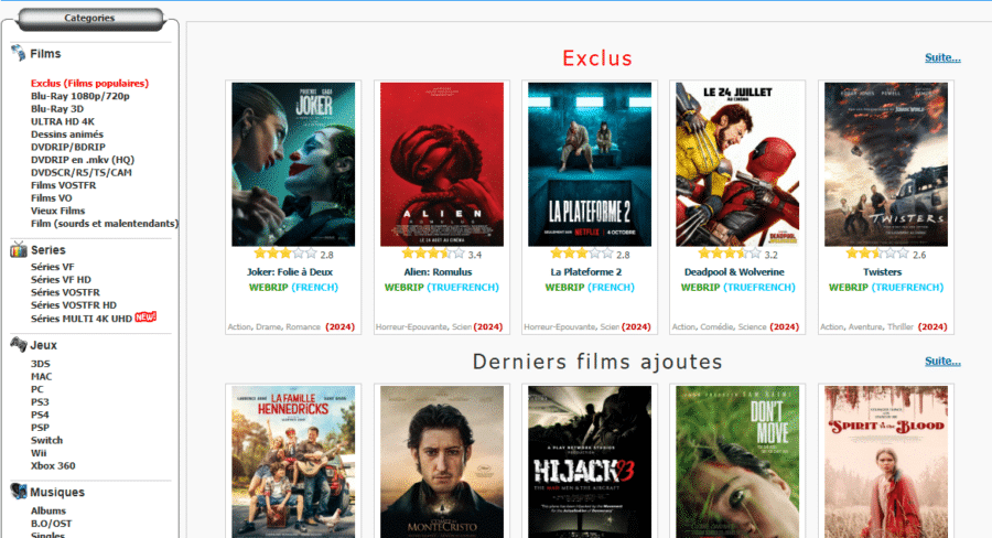 découvrez des alternatives à zone téléchargement, le site de partage de fichiers. explorez des plateformes sécurisées et efficaces pour télécharger vos films, séries, jeux vidéo et logiciels préférés en toute liberté.