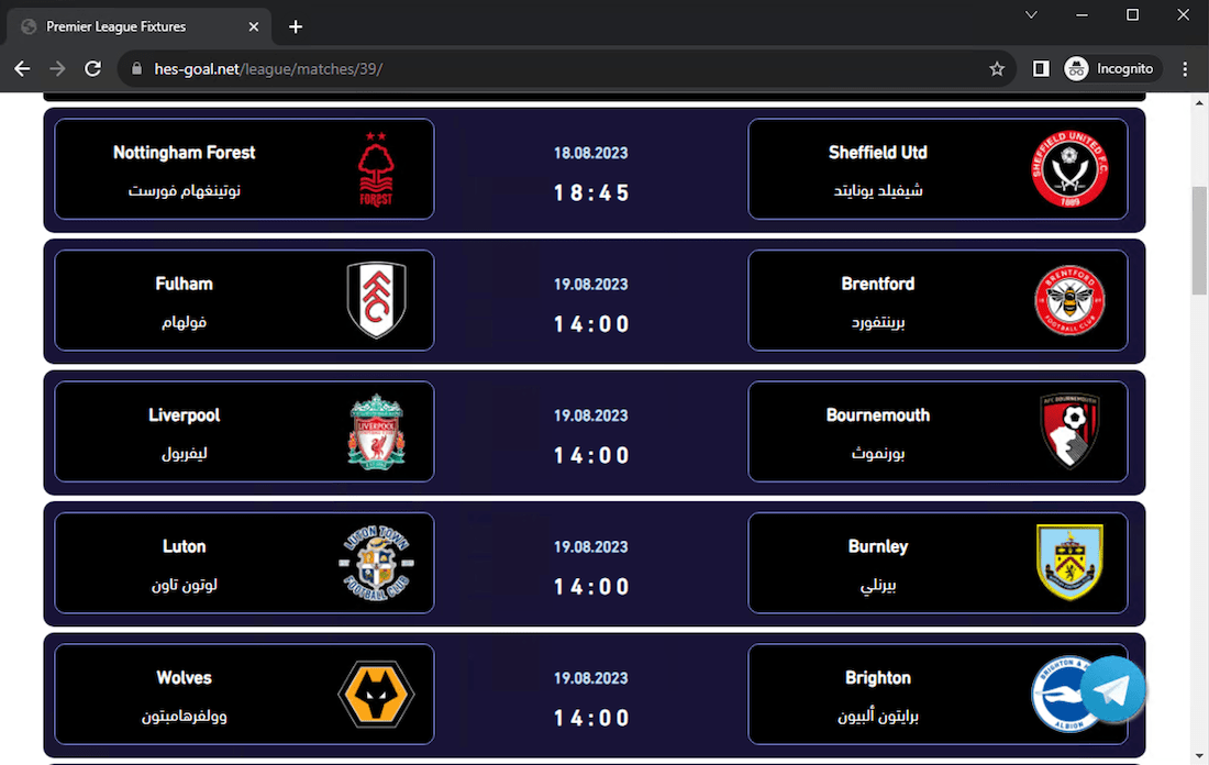 découvrez les meilleures alternatives à hesgoal pour suivre vos événements sportifs en direct. accédez à un large éventail de flux gratuits et légaux, tout en profitant d'une expérience utilisateur améliorée. ne manquez plus aucun match avec notre sélection d'options fiables et faciles d'utilisation.