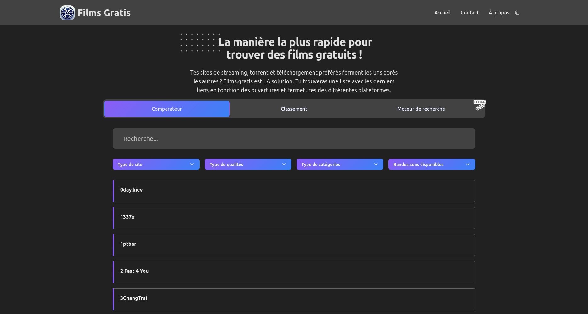 découvrez les meilleures alternatives de torrents rapides pour télécharger vos fichiers facilement et en toute sécurité. profitez d'une expérience de téléchargement fluide et rapide grâce à nos recommandations.