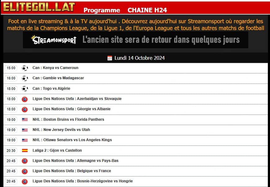 découvrez les secrets pour accéder à des sites de streaming sportif gratuit et ne manquez aucun match. profitez des événements sportifs en direct, des analyses et des commentaires sans débourser un centime. idéal pour les passionnés de sport souhaitant suivre leurs équipes favorites en toute simplicité.