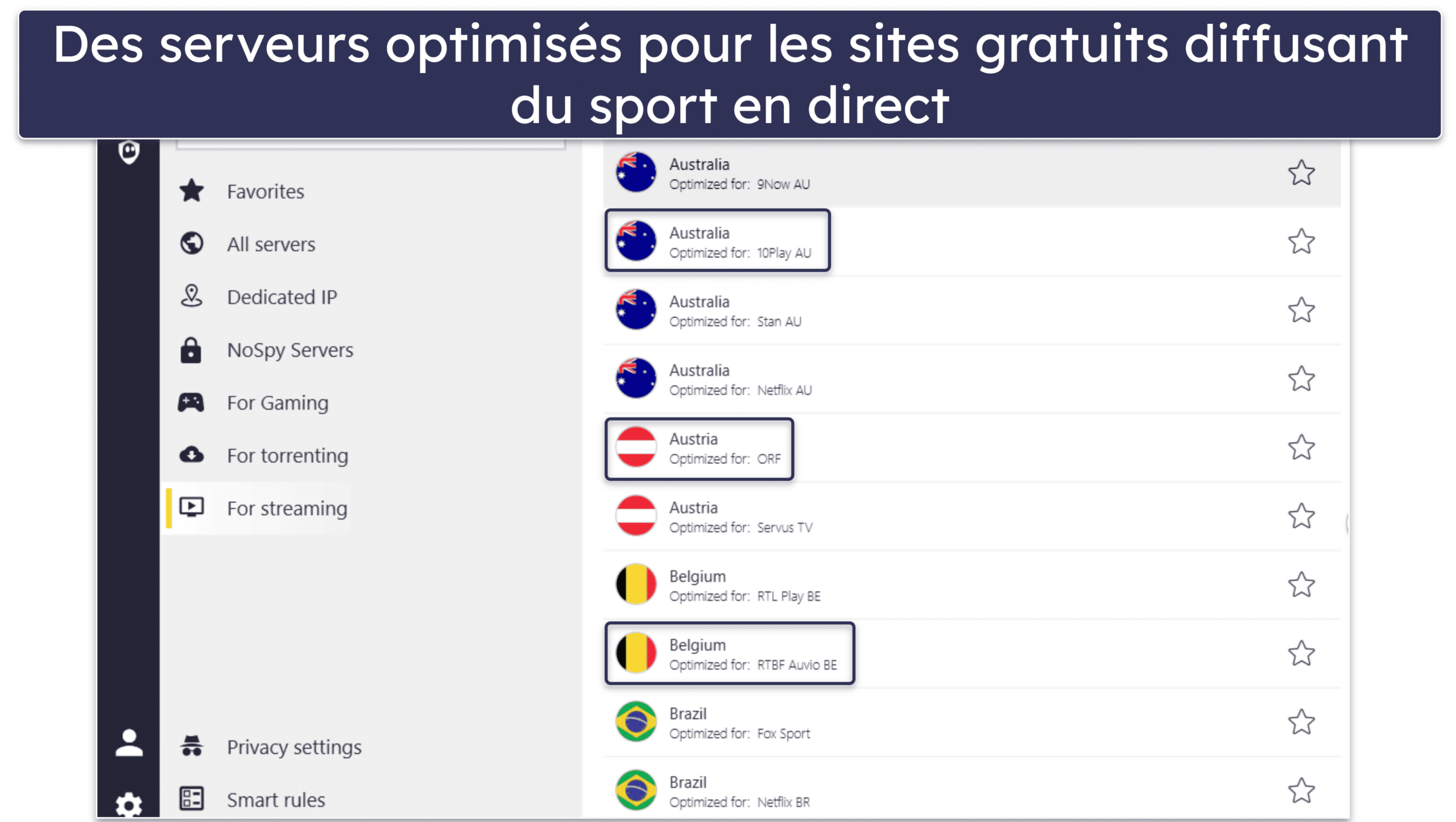 découvrez les meilleurs sites de streaming sportif gratuits pour suivre vos événements favoris en direct. profitez d'une large sélection de sports, des matchs de foot aux compétitions de tennis, tout cela sans débourser un centime !