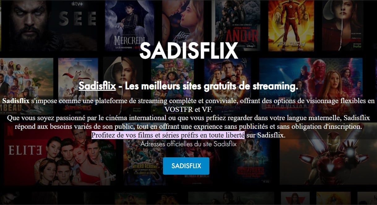 découvrez les meilleures options de streaming pour regarder des films et séries en version française ce mercredi. ne manquez pas notre sélection des nouveautés à ne pas rater !