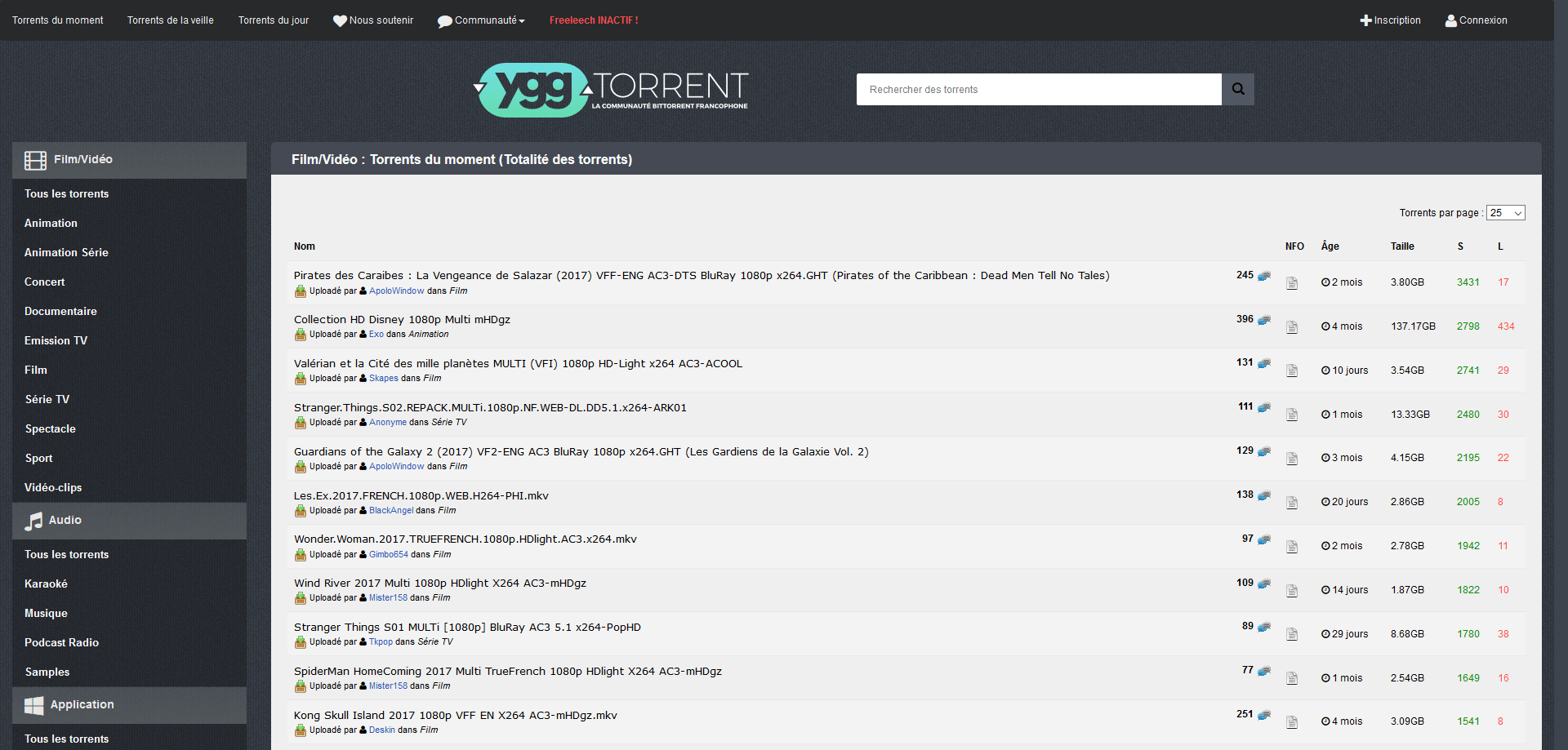 découvrez yggtorrent, la plateforme incontournable pour télécharger des torrents gratuits. explorez une vaste sélection de films, séries, jeux et logiciels en toute sécurité et sans aucune inscription. rejoignez notre communauté dès aujourd'hui et accédez à votre contenu préféré facilement et rapidement.