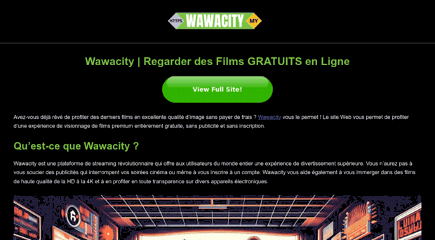 découvrez wawacity, votre plateforme de streaming et de téléchargement de films, séries et musique. profitez d'un vaste choix de contenus en toute simplicité et restez à jour avec les dernières nouveautés du cinéma et du divertissement, le tout dans une interface conviviale.