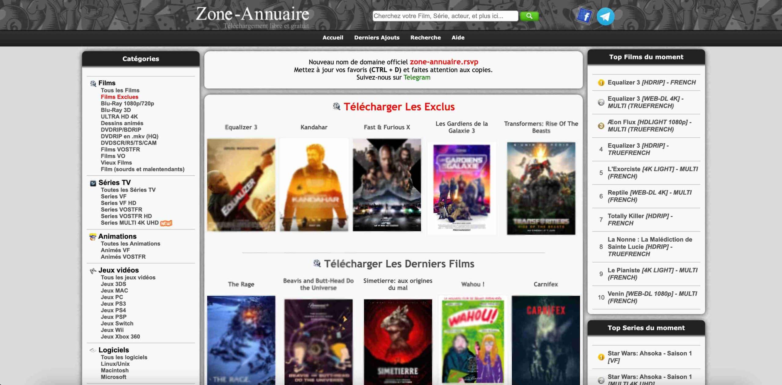 découvrez la nouvelle adresse de zone streaming, votre plateforme incontournable pour visionner vos films et séries préférés en streaming. accédez à un large choix de contenus, des mises à jour régulières et une expérience de visionnage de qualité, le tout à portée de clic.