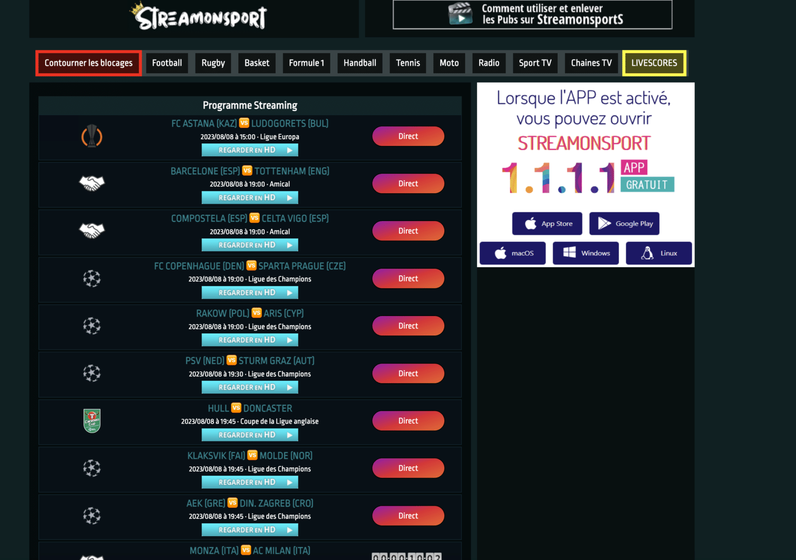 découvrez comment débloquer streamonsport facilement pour accéder à vos événements sportifs préférés en direct. suivez nos conseils pratiques et restez connecté à toute l'action, où que vous soyez.