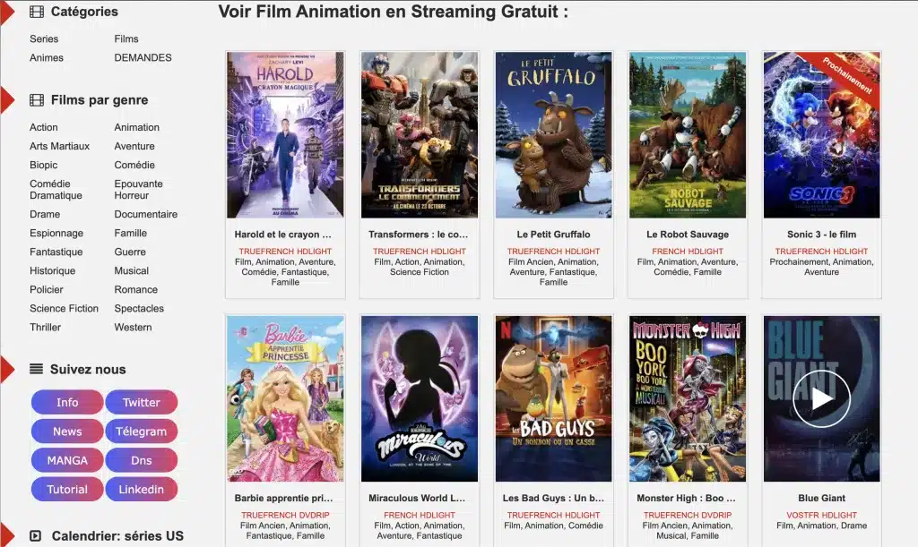 découvrez les meilleures alternatives à wiflix pour streaming de films et séries en ligne. profitez d'une large sélection de contenus sans interruption et en toute légalité. explorez nos recommandations pour un divertissement optimal!