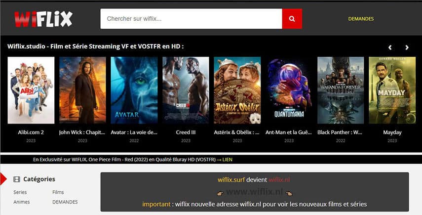 découvrez notre site de streaming gratuit 2023, où vous pouvez regarder vos films et séries préférés en toute légalité. profitez d'une vaste sélection de contenus, d'une interface conviviale et d'une qualité de streaming exceptionnelle. ne manquez plus vos programmes favoris, tout est à portée de clic !