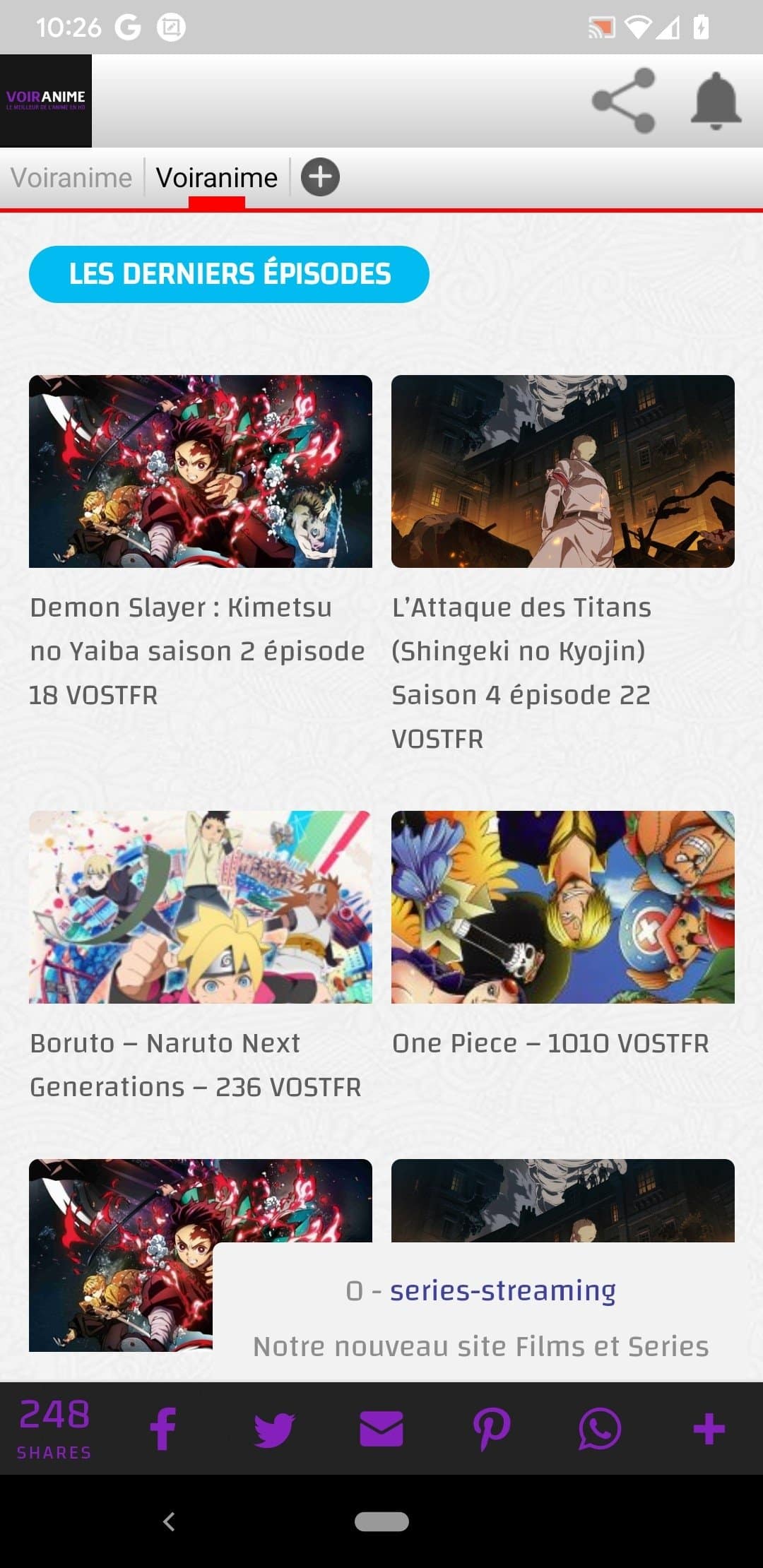 découvrez voiranime, la plateforme légale idéale pour regarder des animes en streaming. profitez d'une vaste sélection de séries et films d'animation en toute sécurité et dans le respect des droits d'auteur. rejoignez-nous pour une expérience de visionnage inégalée !